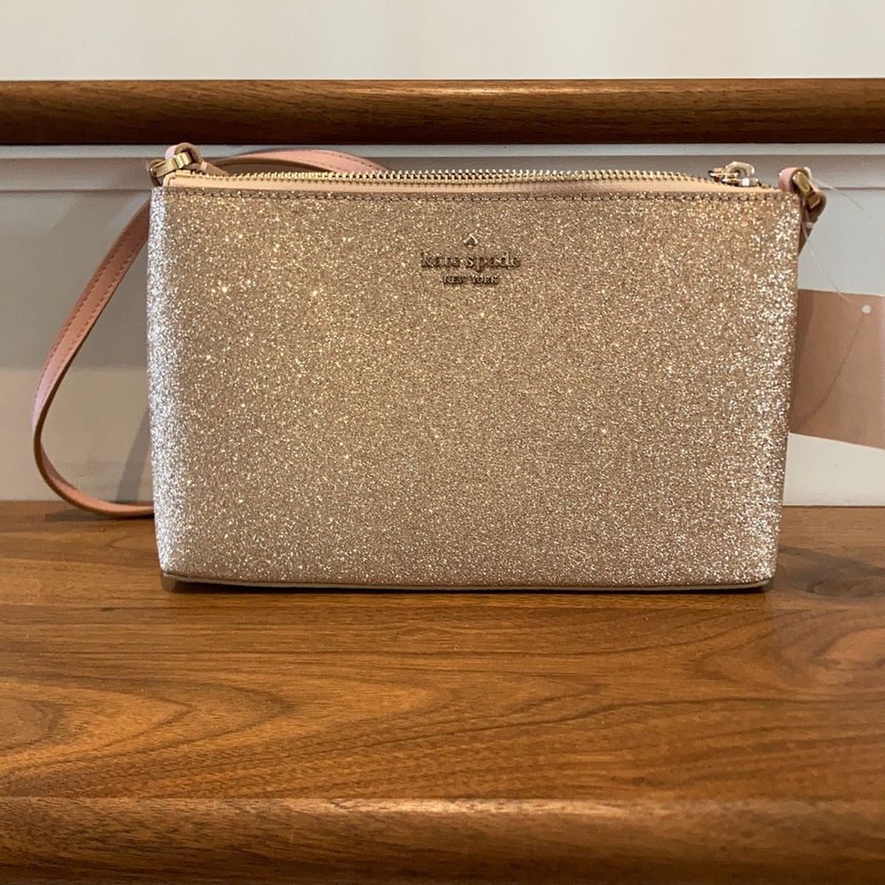 NWT Kate Spade Glitter Crossbody